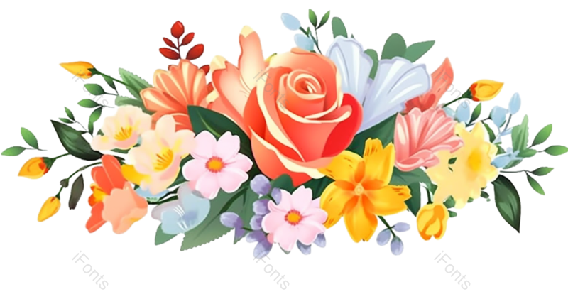 母亲节图片,父亲节元素,请柬PNG,红色的花免抠素材